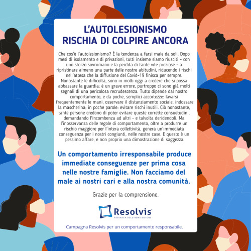 L’autolesionismo rischia di colpire ancora