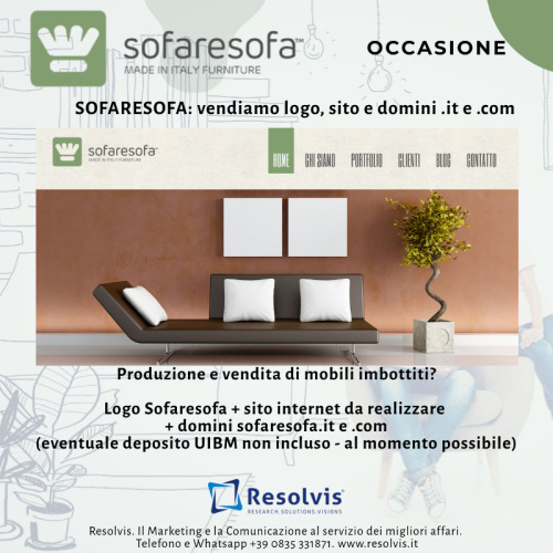 Hai un’attività di produzione e/o vendita di mobili imbottiti, e vorresti aumentare la sua visibilità?