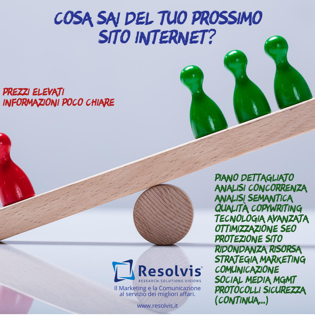 Cosa sai del tuo prossimo sito internet?