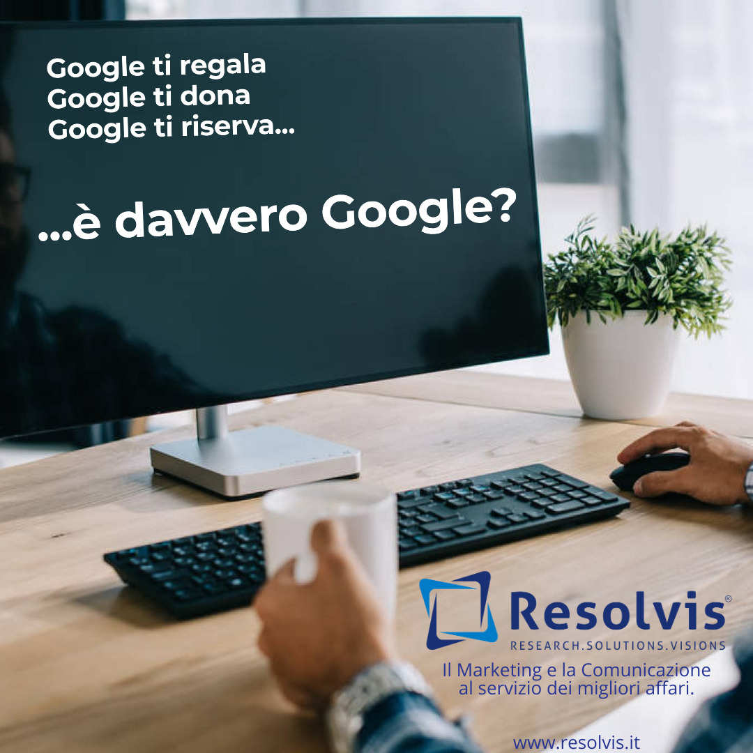 Google sponsorizza… Google ti regala… Da Google ricevi…