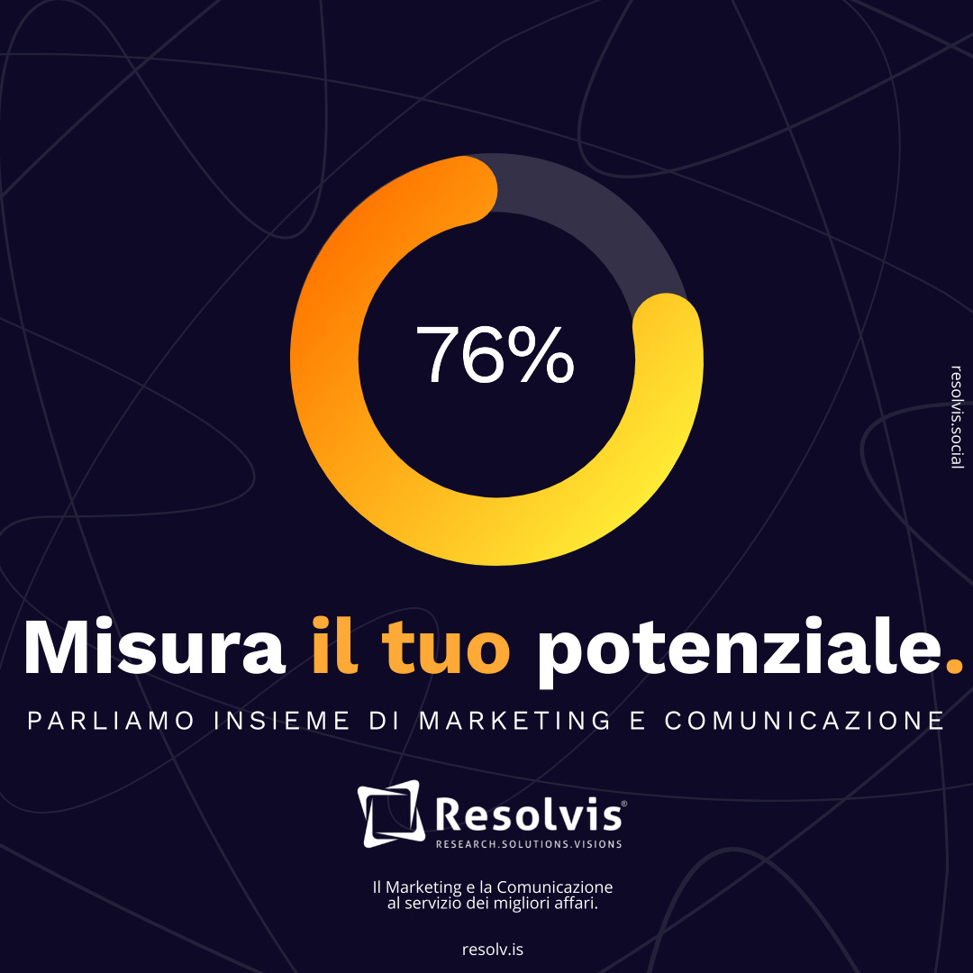 Misura il tuo potenziale: parliamo insieme di marketing e comunicazione.
