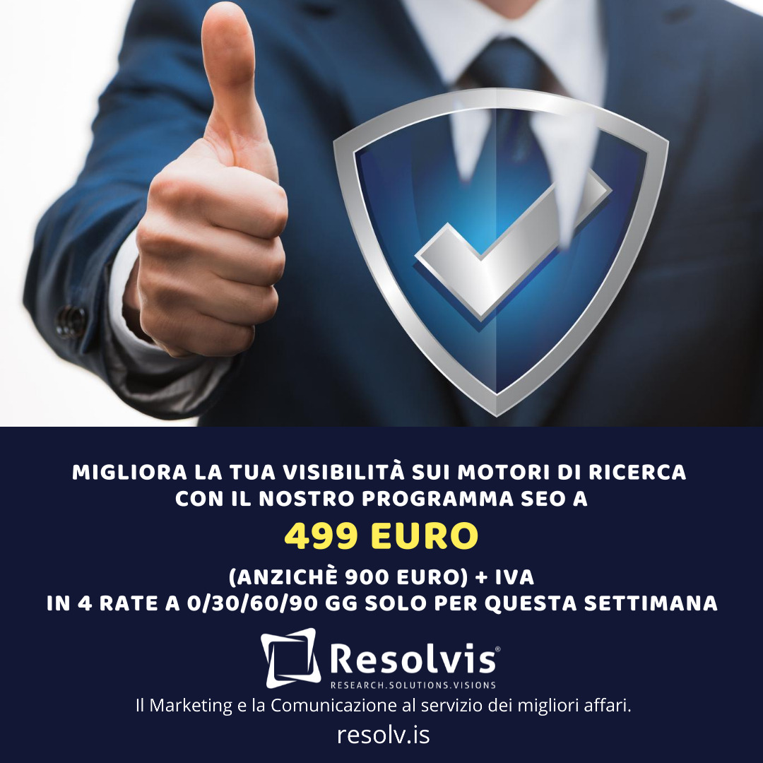 SEO – Search Engine Optimization con Resolvis!
