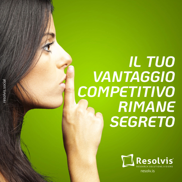 Il tuo vantaggio competitivo rimane segreto