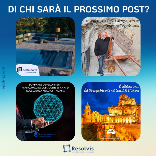 Di chi sarà il prossimo post?
